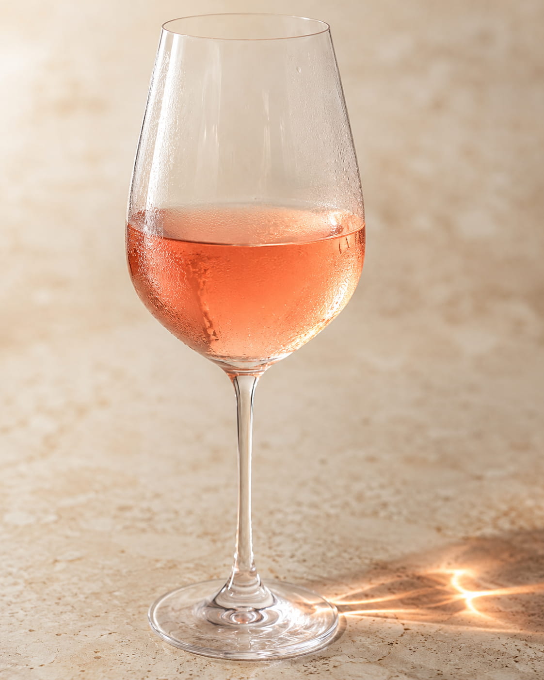 Leuchtendes Erdbeerrosa im Glas – trockener Chiaretto Rosé aus Groppello und Marzemino von Casello Bondoni