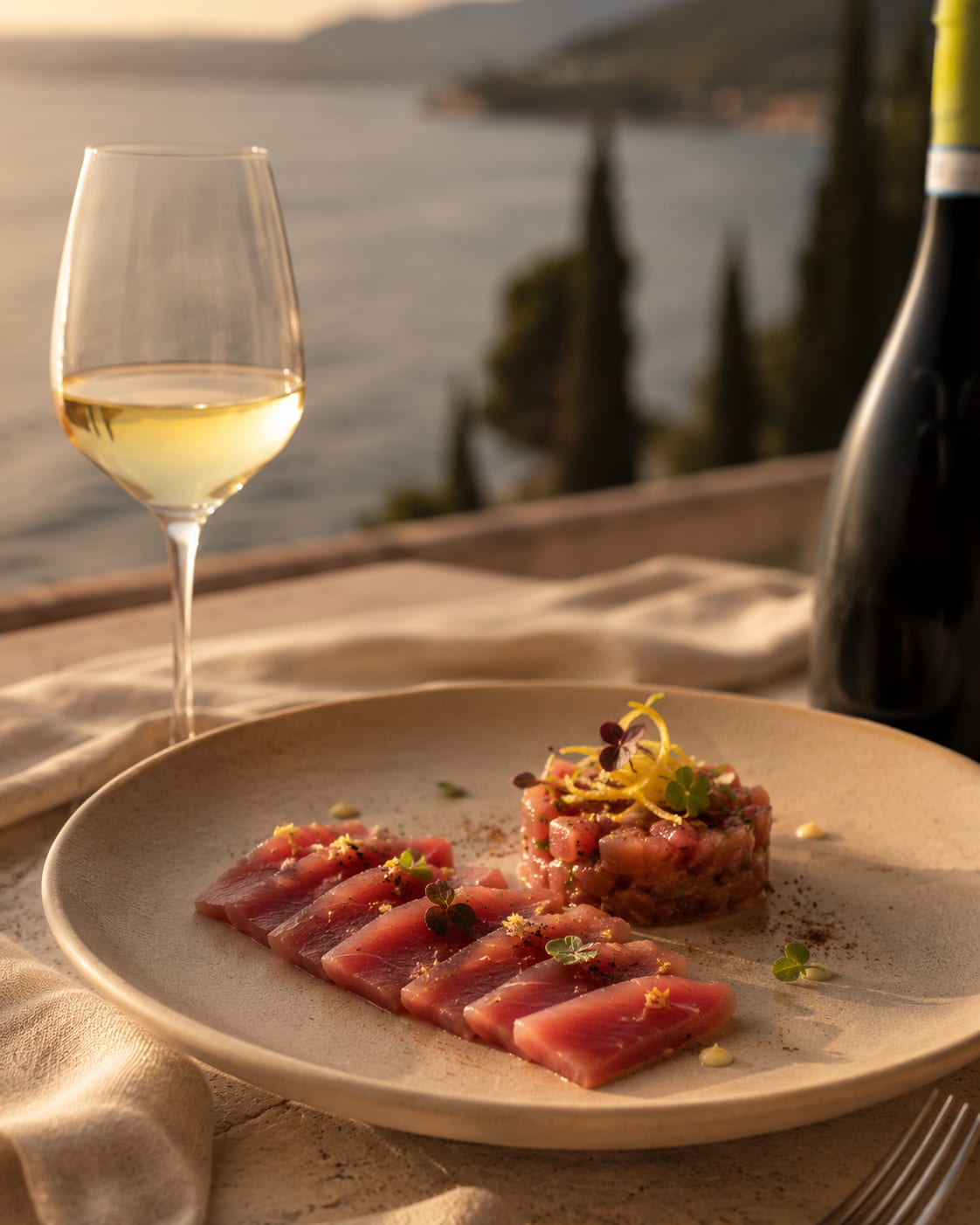 Terecrèa Lugana von Pilandro zu Austern und Meeresfrüchten – mineralischer Weißwein vom Gardasee
